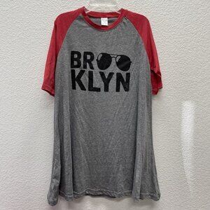 Urban Smalls Girls Size 12Y 12 Dress Tunic Raglan Sleeves BROOKLYN Shirt